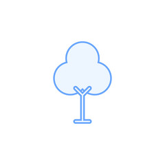 tree vector for website symbol icon presentation