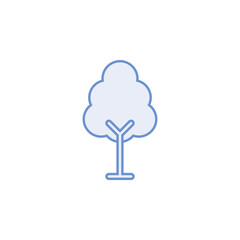 tree vector for website symbol icon presentation