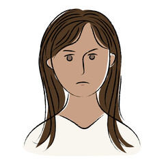 怒っている女性、有色人種、先住民族、外国人