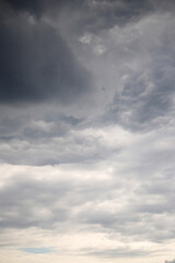 blue sky with clouds