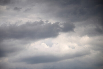 clouds in the sky