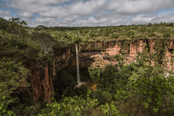 Waterfall landscape