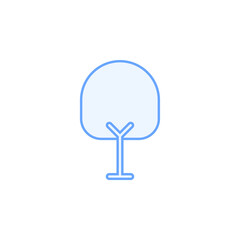 tree vector for website symbol icon presentation