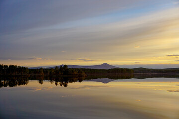 beautiful summer sunset