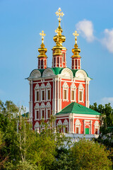 Fototapeta na wymiar Novodevichy Convent (New maiden's monastery) in Moscow, Russia