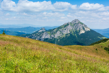 Velky Rozsutec - peak is situated in the north part of Mala Fatra called Krivanska Mala Fatra and is part of the Mala Fatra National Park and Rozsutec National Nature Reserve. - 519143148