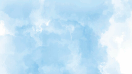 Summer blue sky cloud gradient light white background. Beauty clear cloudy in sunshine calm bright winter air background.