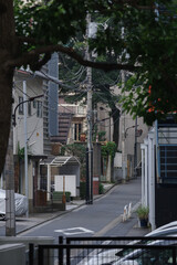 東京港区赤坂7丁目の路地