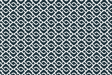 Seamless geometric pattern background