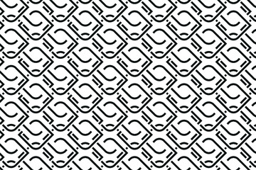 Seamless geometric pattern background