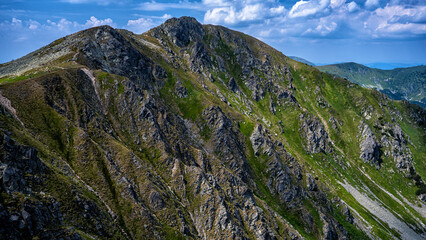 Low Tatras National Park, Carpathians, Slovakia. Summer mountain landscape.