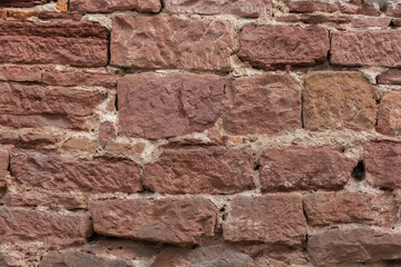 Texture of a stone wall. Old castle stone wall texture background.