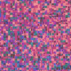 Colorful modern, beautiful, and futuristic abstract background with pixel, mosaic, or square dot pattern.