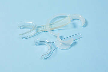 set of several Retractor Dental lip retractor Access to the oral cavity. Wide mouth opening for a...