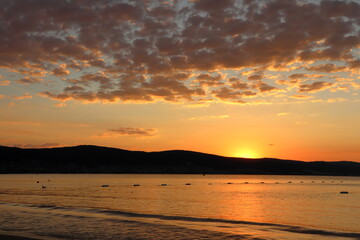 Obraz premium Sunrise, Sunny Beach, Bulgaria