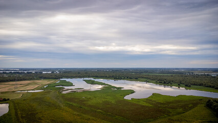 lake in the morning, De Biesbosch