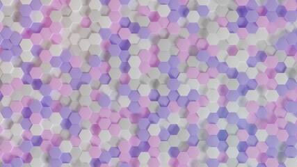 colorful hexagone