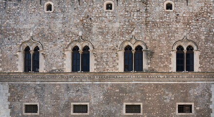 Detail of a house in Taormina