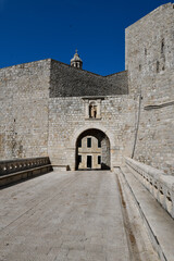 Fototapeta na wymiar Ploče Gate in Dubrovnik