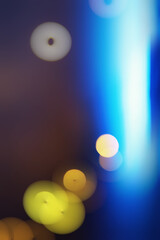 Blurred bokeh background. Abstract bokeh circles on background for layer overlay.