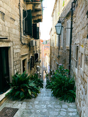 Antuninska Street in Dubrovnik