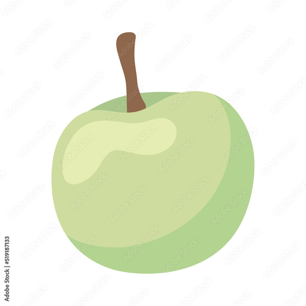 Poster green apple icon - Posters