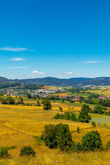 Sommerwanderung durch die schöne Natur von Schmalkalden - Thüringen - Deutschland