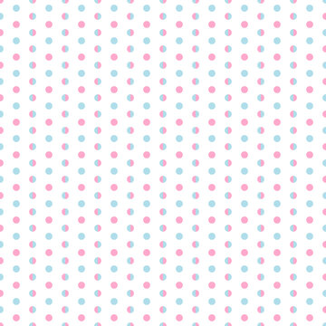 pink dots pattern for background