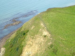 Coast at Eype in Dorset, England	