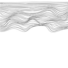 Waves Texture Art Illustration 