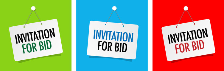  Invitation for bid