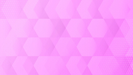abstract pink background with lines and dots bubble web banner and has space for writing 