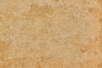 Weathered paper background from old book cover. grunge cloth texture. Canvas textured brown background