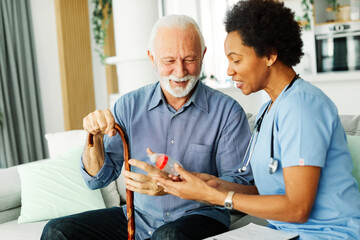 nurse doctor senior care caregiver help assistence retirement home nursing elderly woman man health...