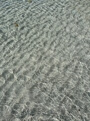 Transparent ocean water, natural ocean water surface