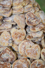 Welsh Cakes in Love Heart Shapes at a Wedding Reception