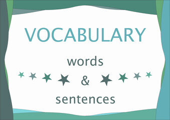 learning english vocabulary