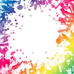 abstract paint splash background