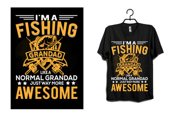 i'm a Fishing T-shirt design
