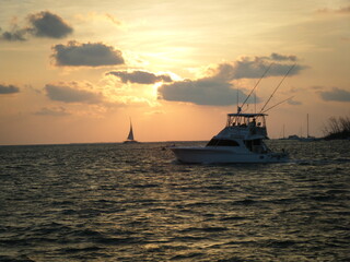 Naklejka premium Ocean Sunset