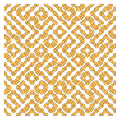 Color truchet tiling connections illustration