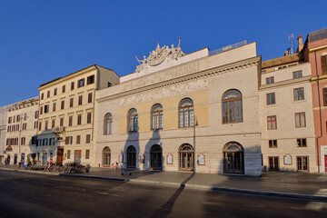 Fototapeta na wymiar Teatro Argentina in Rome, Italy