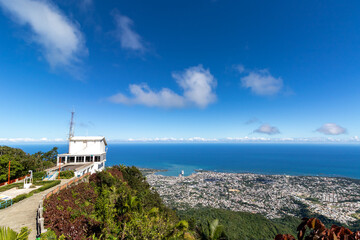 view of the town of Puerto Plata