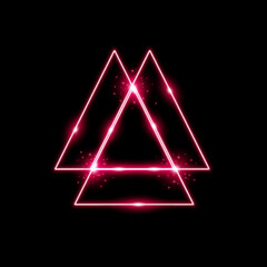 triangle light effect, laser