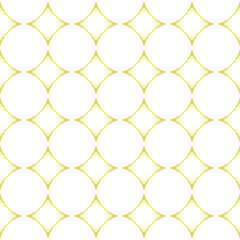 Naklejka premium Geo print. Seamless pattern. Geometric Watercolor