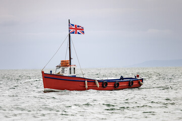 Fishing Boat in South Wales - 519225773