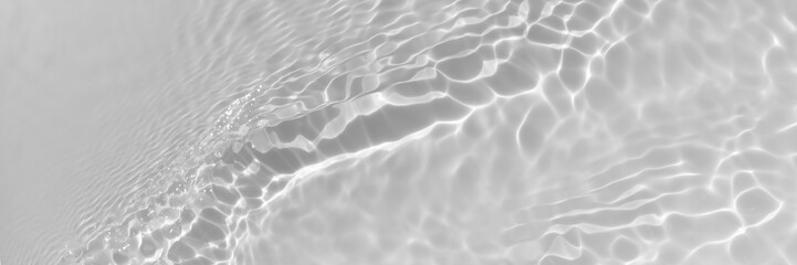 Water texture with wave sun reflections on the water overlay effect for photo or mockup. Organic...