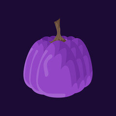 Autumn colorful pumpkin for Halloween decoration or decoration, harvest