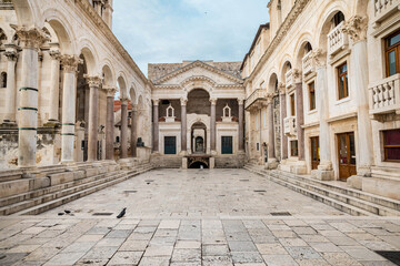 Fototapeta na wymiar Diocletian's Palace Split, Croatia