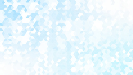 三角パターン背景素材，ブルーのグラデーション